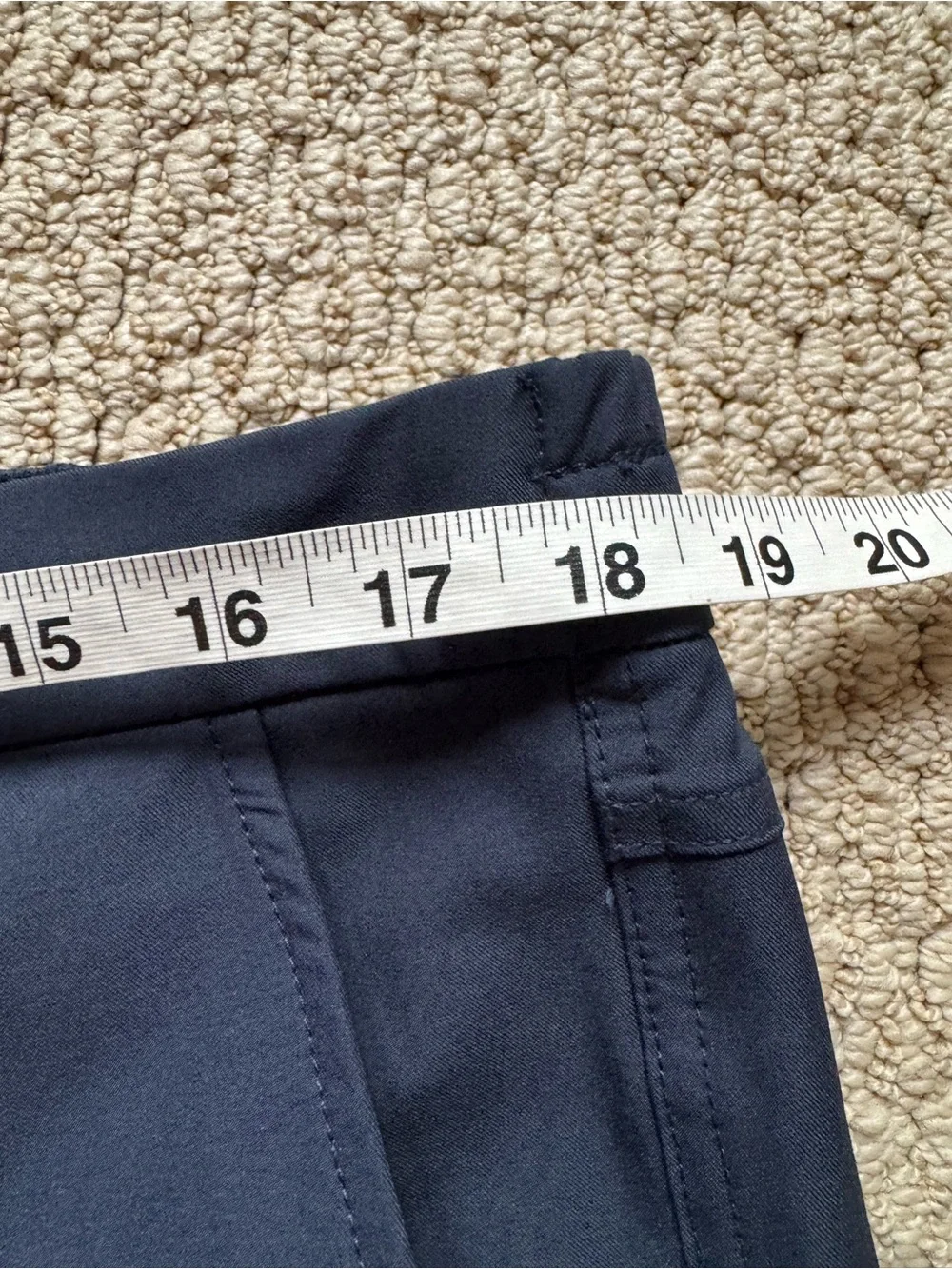 Marc New York Andrew Mark Men's Navy Blue Performance Wrinkle Free Office Chinos